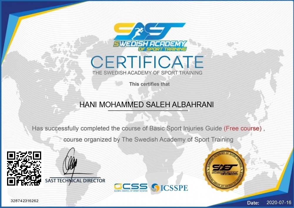 HANI MOHAMMED SALEH ALBAHRANI